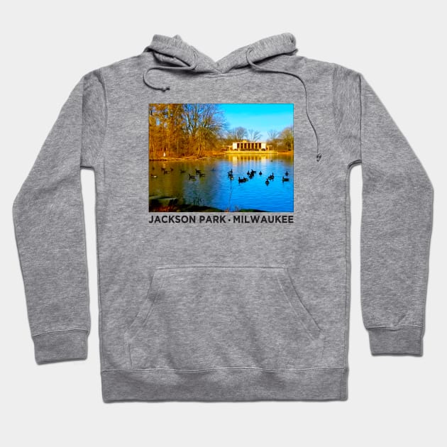 Jackson Park • Milwaukee County Parks Hoodie by The MKE Rhine Maiden